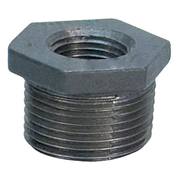 Usa Industrials Straight Black-Coated Malleable Iron Pipe Fittings, 1" Pipe, Malleable Iron (Black-Coated) ZUSA-PF-15899 - main